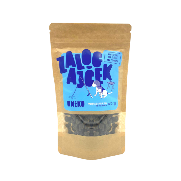 UNiKO Zalogajček Pastrva i Spirulina 150g