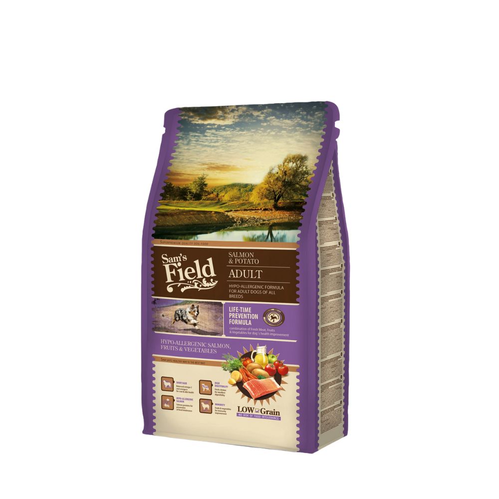 Sam's Field Hypoallergenic Losos i Krumpir 2,5 kg | Suha hrana za pse