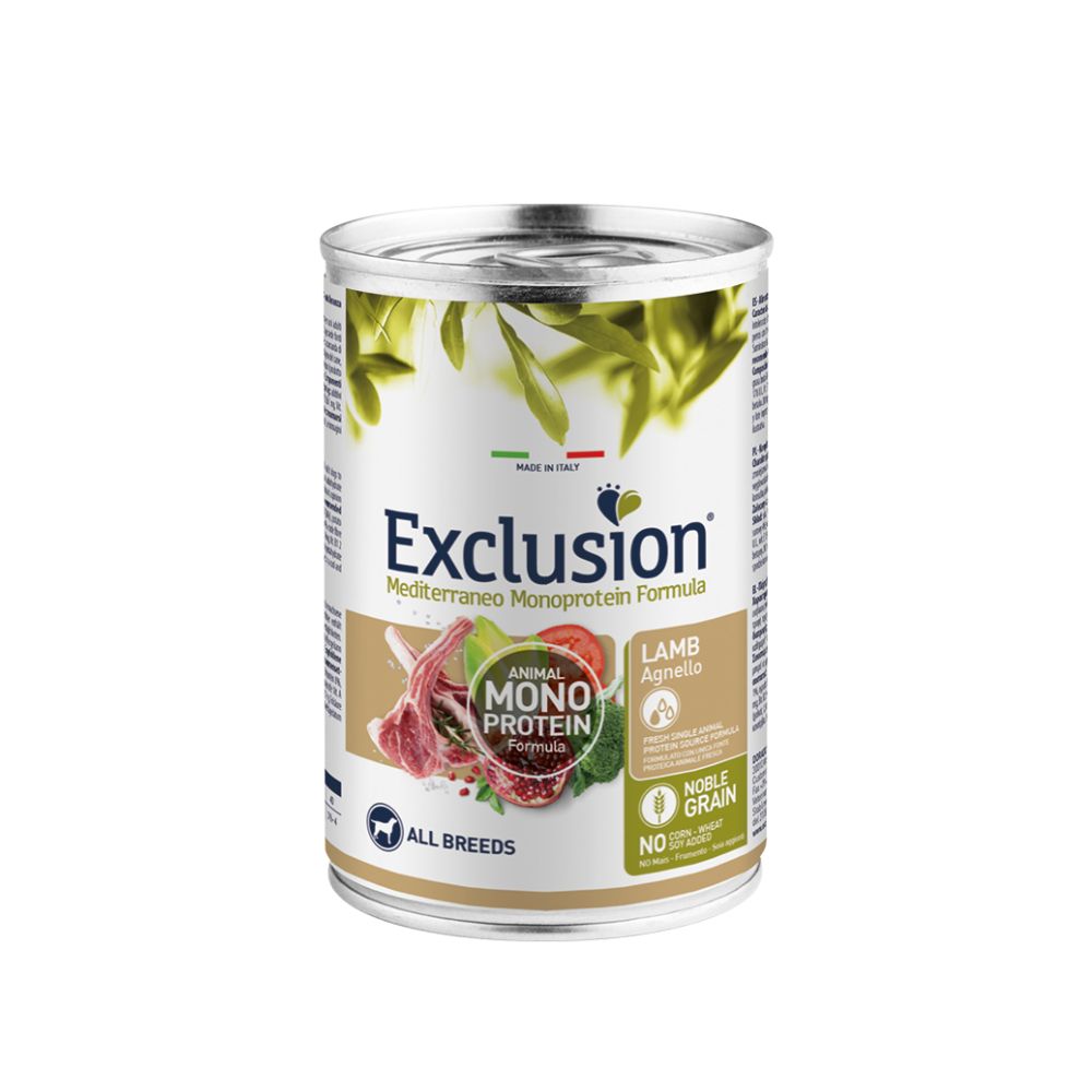 Exclusion monoprotein lamb
