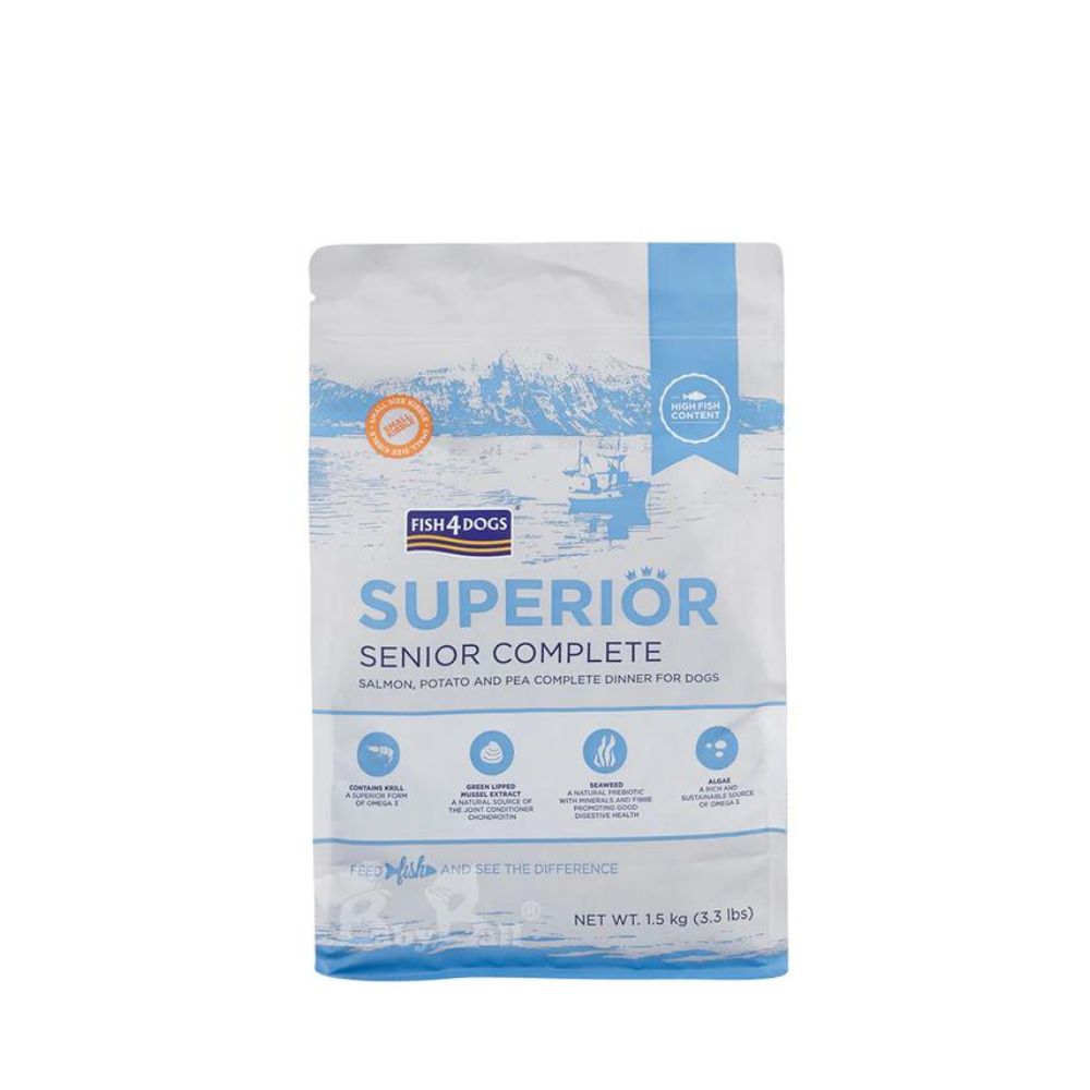 Fish4Dogs Superior Weight Control Senior 1,5kg | Suha hrana za pse