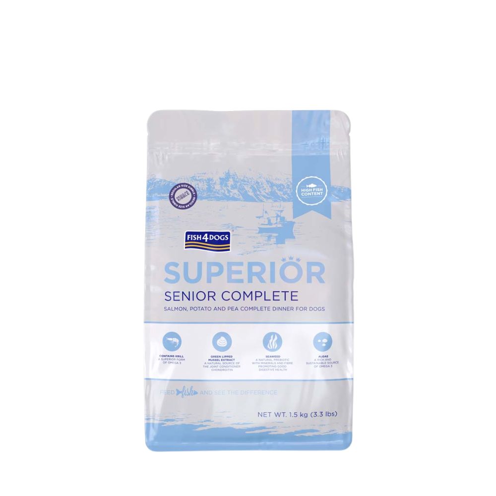 Fish4Dogs Superior Weight Control Senior 1,5kg | Suha hrana za pse