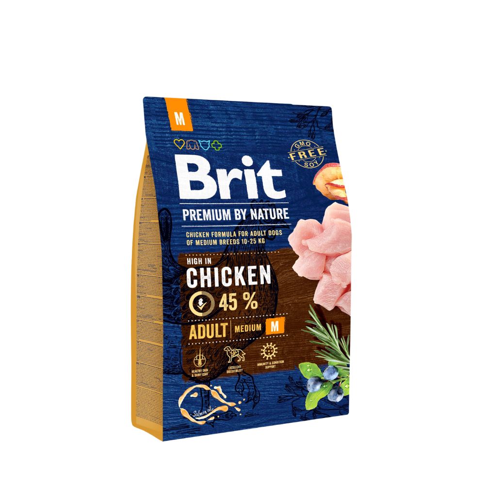 Brit Premium by Nature Adult M 3kg