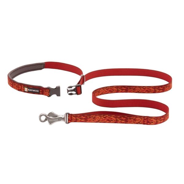 Ruffwear Povodac za pse  | Flat Out Ember Distortion