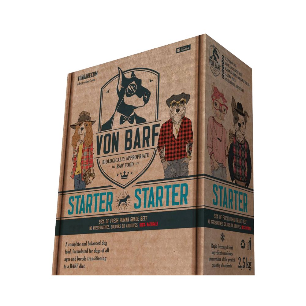 Von BARF Starter 125g x 20kom