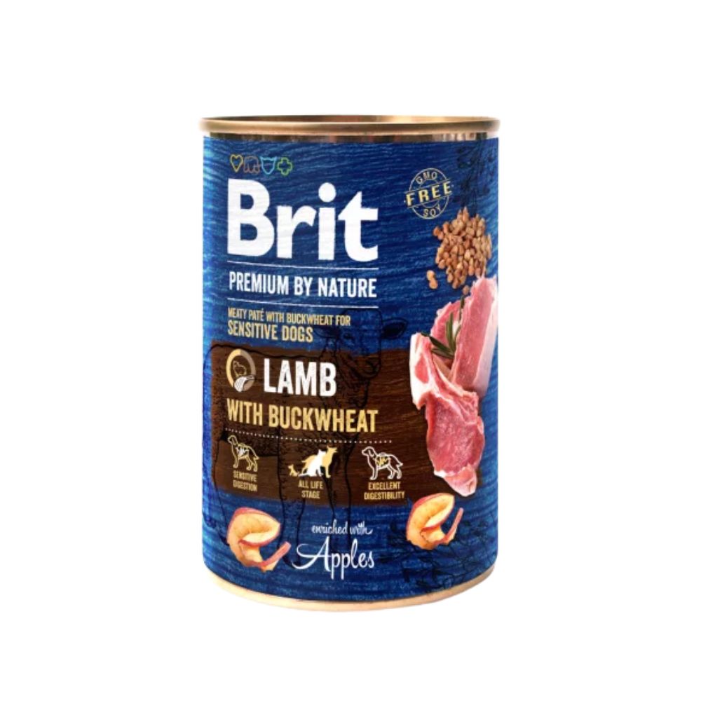 Brit Premium Janjetina s Heljdom 400g