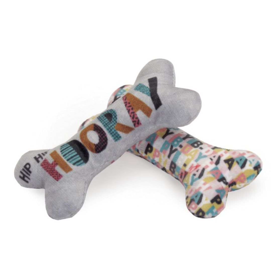 Camon Happy Birthday pliš kost s pištavcem 4cm