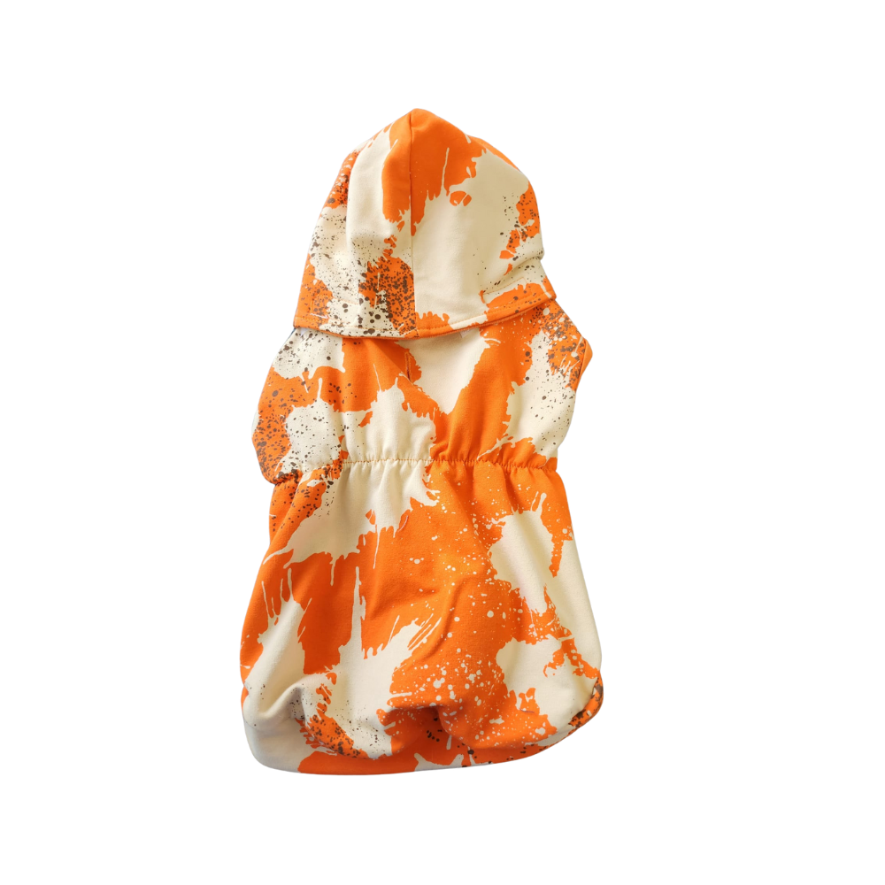 Jas2čić Hoodie za pse Narančasti