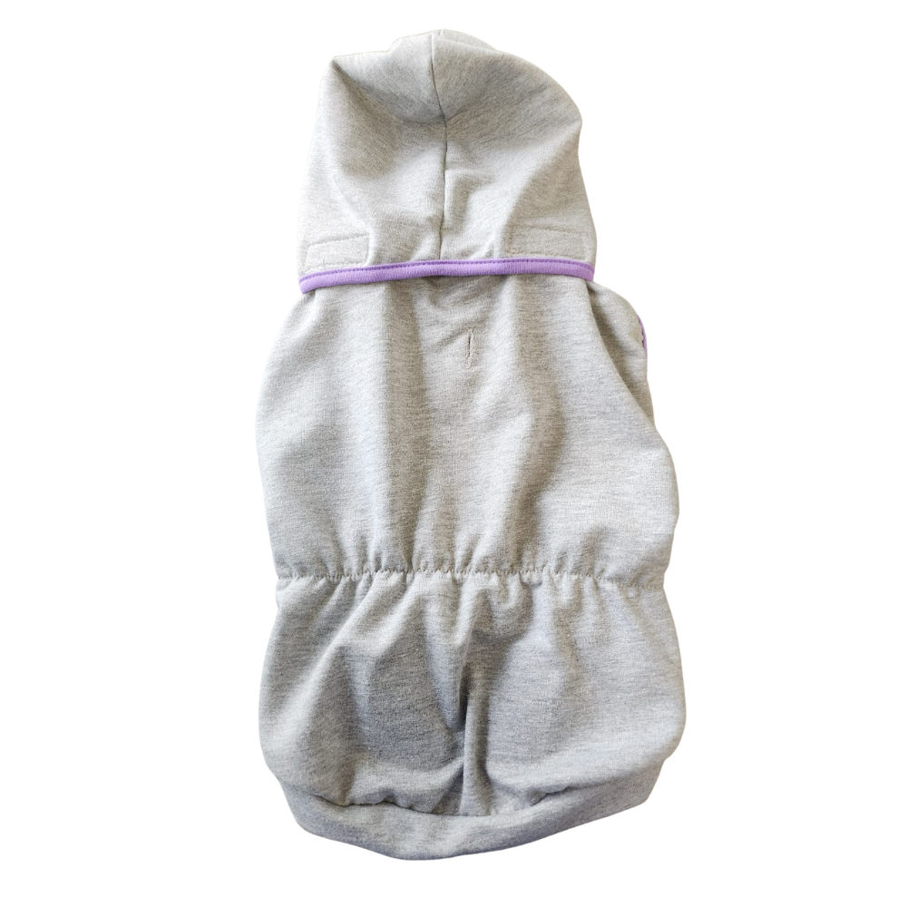 Jas2čić Hoodie za pse Ljubičasti