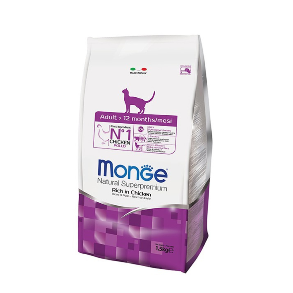 Monge Superpremium Adult - Piletina 1,5kg