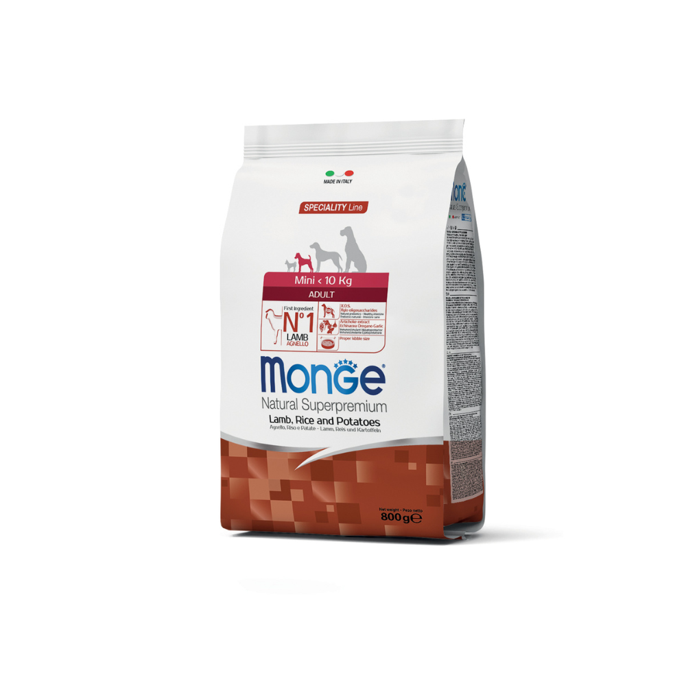 Monge Superpremium Mini Adult Janjetina 800g