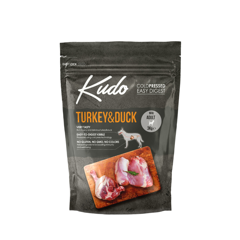 Kudo Mini Adult Puretina i Patka 3kg