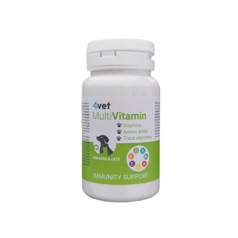 4Vet MultiVitamin za pse i mačke - 120 tableta
