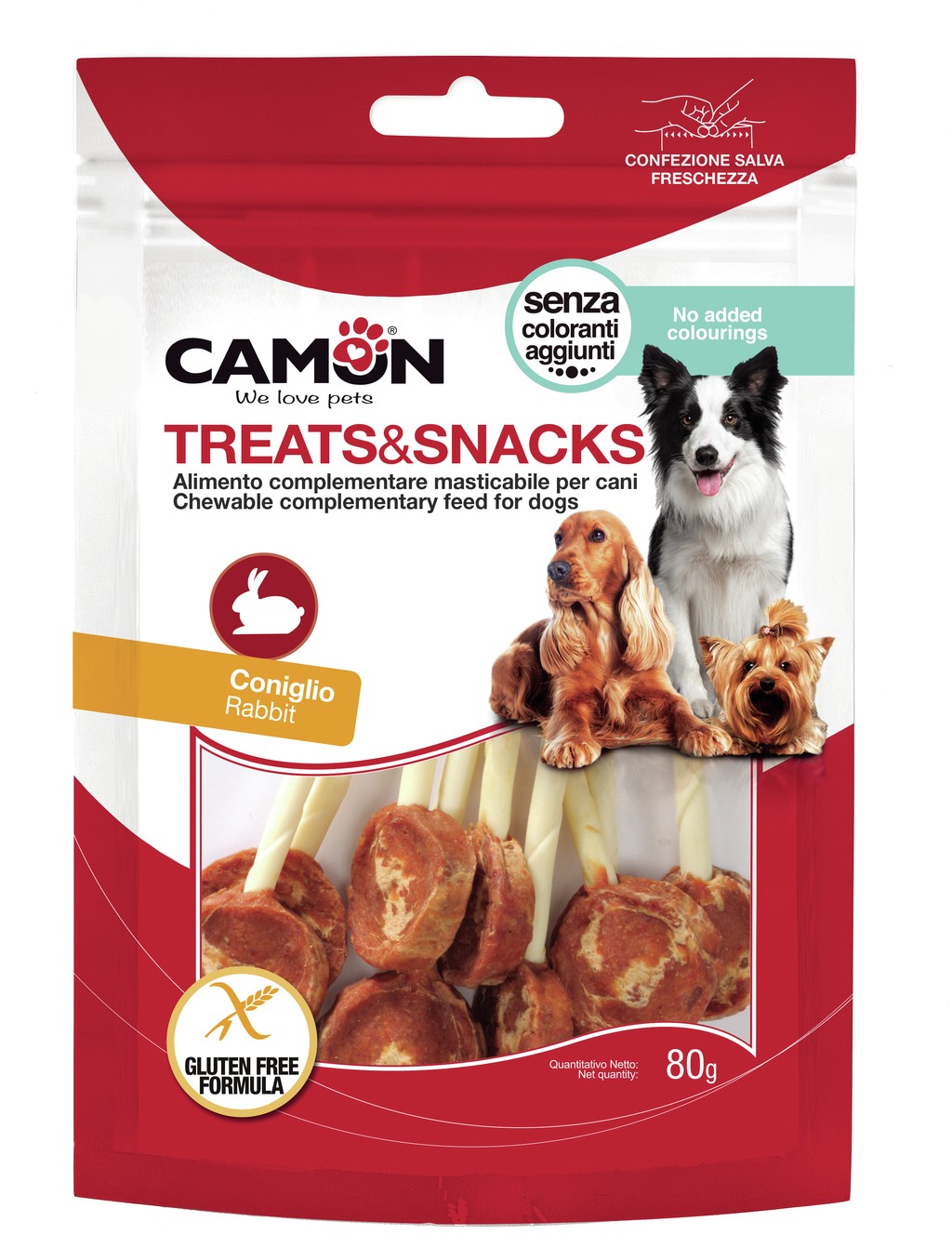 CAMON Treats&Snacks Zec 80g | Poslastice u obliku lizalica.