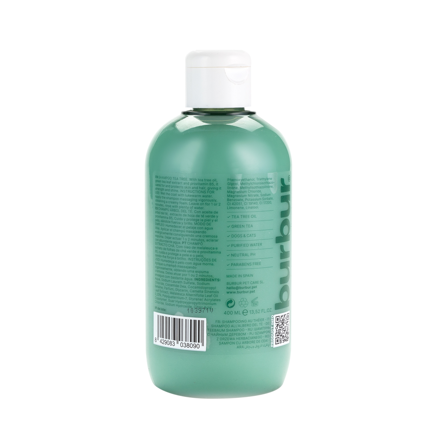 BURBUR Tea Tree šampon 400ml